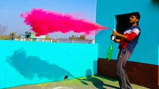 We Made Biggest Gulaal Blower- ये जुगाड़ आपके होश उड़ा देगा - 100% Working Holi Experiment