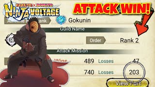 NxB NV: Attacking Member Of The Shikamaru Hokage Guild (D-203) × Naruto x Boruto Ninja Voltage