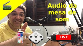 Live -  iPhone + Go Mixer