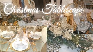 GLAM CHRISTMAS TABLESCAPE | CHRISTMAS EVE 2020 | VLOGMAS DAY 24!