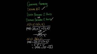 MATHEMATICS || Length, Distance & Magnitude of A Line || Coordinate Geometry | Lecture 2 | #maths