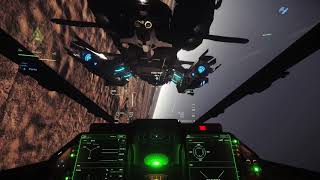 training docking et vol en arrière, Daymar