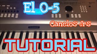 El 0-5 - Canelos Jrs (Melodia Tutorial en Teclado)