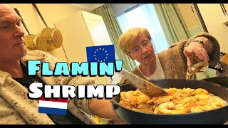 INVITE Amazing SHRIMP dinner by lovely neighbour! 🌴 The Hightrees 🌲 Family Vlog