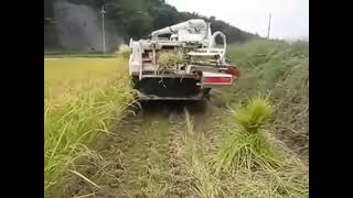 mini harvester machine | paddy  harvester machine | harvester | వరి కోసే యంత్రాము