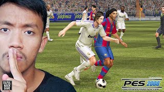 GUA MAEN EL CLASICO 2007/2008 DI PES 2008 - REAL MADRID VS BARCELONA PES 2008 GAMEPLAY 1080p 60 FPS