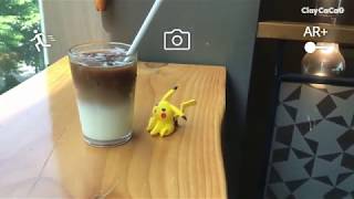 Clay Pokemon 🗲 Pikachu 🗲 - In a Starbucks