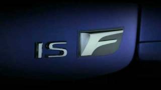 The Lexus IS F In Action - Unrestrained