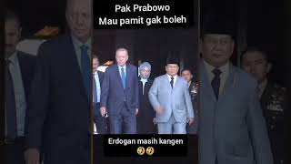 pak Prabowo di sukai Erdogan