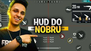 HUD DO NOBRU! O HUD MAIS APELÃO! SÓ CAPA! (FREE FIRE)