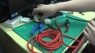 Extending wire on old electric drill Ktv Real Time Repairs