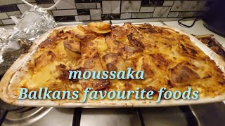 I learned to cook MOSSAKA ,here in balkan region/I did the best and not so bad,my husband loves it