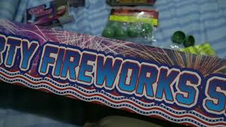 Party Selection Box fireworks Demo