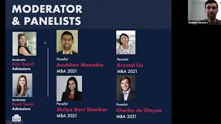 MIT Sloan: MBA Student Panel 2020