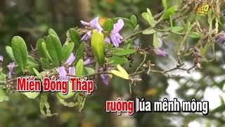 Karaoke Về Miền Tây  Nhạc Sống Cha Cha  Tone Nữ  Karaoke