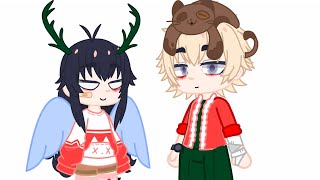 MERRY CHRISTMAS EVERYONE (meet my ocs)