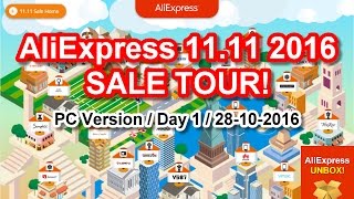 DAY 1 - PC - AliExpress 11.11 2016 SALE TOUR