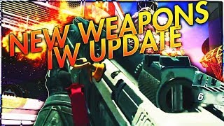 HUGE NEW IW UPDATE! AIM BOT SNIPER PLUS 2 MORE NEW WEAPONS CAMOS AND MORE!