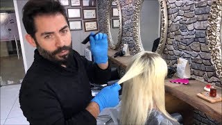 Profesyonel Saç dip açma, boya dekolore  haarfärbung 2018 طبيعية, العناية بالجمال, للعناية بالجمال