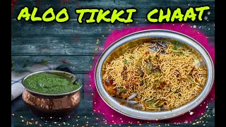 ALOO TIKKI CHAAT RECIPE/TIKKI CHAT RECIPE