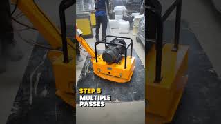 How to use Plate Compactor? Best Plate Compator in India #youtube #platecompactor #construction