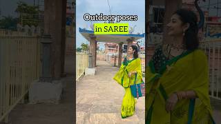 outdoor poses in saree/RADHA RAJVANSHI ❤️#viral #ytshorts #trending #explore #viralvideo #shorts