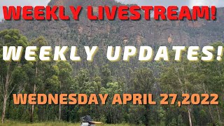 🔴 LIVE: WEEKLY UPDATES! TRIP PLANS & MORE!  Wednesday April 27th