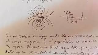 Magnetismo: Campo Magnetico di una Spira