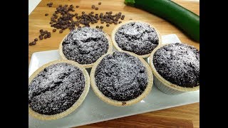 MUFFIN ZUCCHINE E CIOCCOLATO | Ricetta - SugarDany