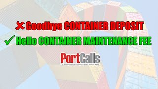 Goodbye Container Deposit, Hello Container Maintenance Fee