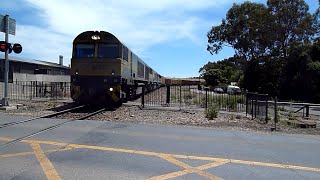 Qube Freight Train through Nairne and Overland at Murray Bridge