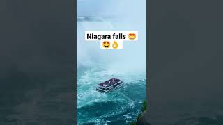 Niagara falls🤩👌 mind-blowing view 😍 #youtube #shorts #viral