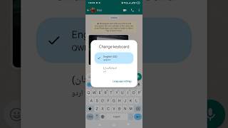 Infinix smart 7 me keyboard language change kaise Karen |#viral #trending #shorts