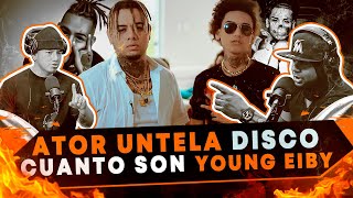 REACCIONANDO A Ator Untela X Young Eiby - Cuantos son video oficial  disco HQSAEM - AL NATURAL