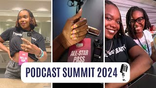 Vlog: Am I Officially An Influencer? Podcast Summit 2024 - ALLSTAR STATUS ✨