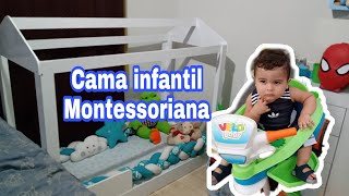 Montamos a cama Montessoriana do nosso baby + comprinhas.