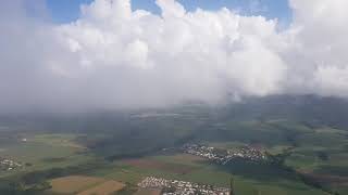 Decollage air austral UU108... depart de st.denis ile de la reunion pour ile maurice