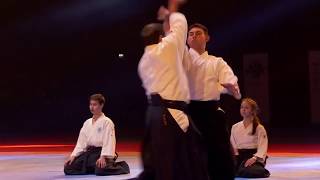 AIKIDO  32EME FESTIVAL DES ARTS MARTIAUX Выступление сборной Айкидо Айкикай России 720p