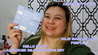 REVIEW OF HELLO GLOW ADVANCE REJUVENATING SET | TIN VERGARA