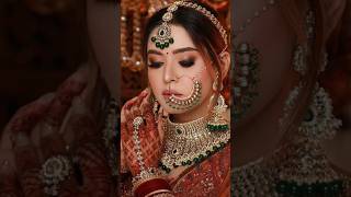 beautiful bridal look|bridal look 😍#bridal #bridemakeup#wedding #youtubeshorts#trendingshorts #viral