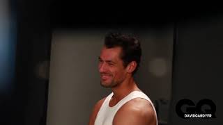 Behind The Scenes of David Gandy for GQ Australia