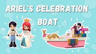 LEGO Disney Ariel’s Celebration Boat Review and Speed Build – New in 2021! (43191)