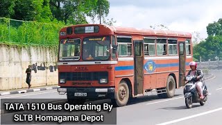 TATA 1510 Bus Operating By SLTB Homagama Depot