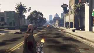 Grand Theft Auto 5 - Crazy 5 minute police rampage