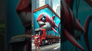 Superheroes Shark Evaluated 🦈 💥 Avengers vs DC - All Marvel Characters #avengers #shorts #marvel #dc