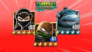 TMNT Legends Armaggon, Karai, Mikey Vision Quest