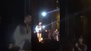 Atif aslam stops concert to save girl being abused in crowd