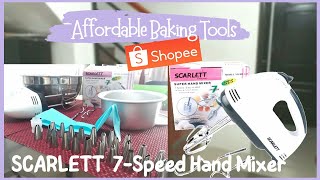 SCARLETT 7 SPEEDS HAND MIXER | MURANG BAKING TOOLS | Janice Pallarca