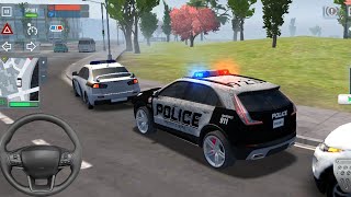 police job Simulator #2024 👮🚔 Cop's Hatchback and SUV cars _ 3D Android jos Gameplay