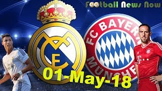 REAL MADRID vs BAYERN MUNICH  Lineup Result Prediction, (May 1, 2018) EUFA Champion League [HD]